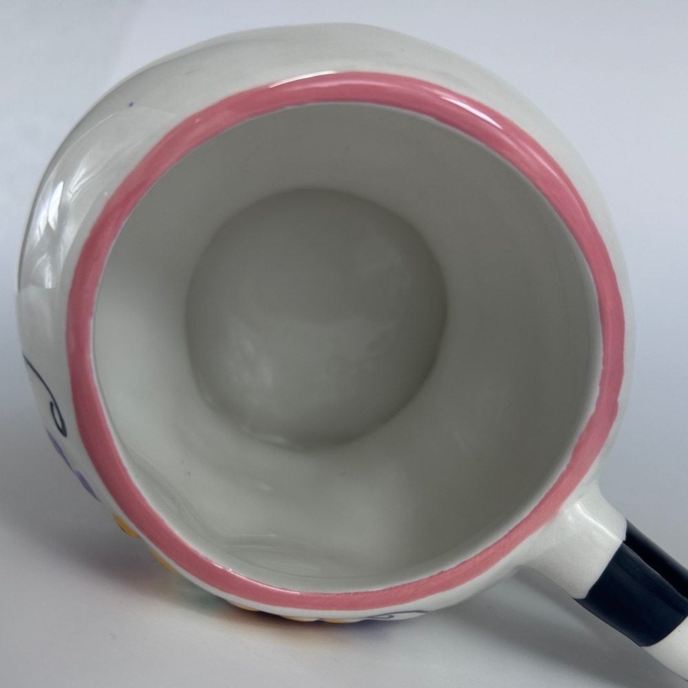 Blue Sky Heather Goldminc 2022 Halloween Mug Three Small chips on bottom front - Picture 2 of 5